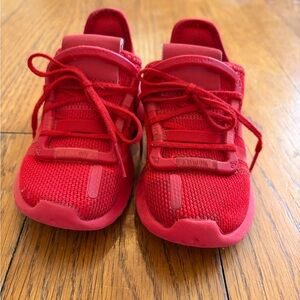 adidas Kids All-Red Lightweight Athletic Sneakers